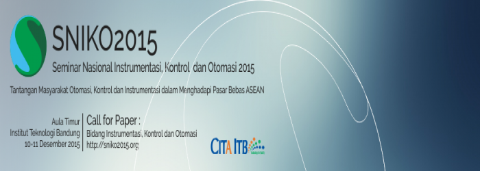 Seminar Nasional Instrumentasi, Kontrol dan Otomasi 2015 (SNIKO)