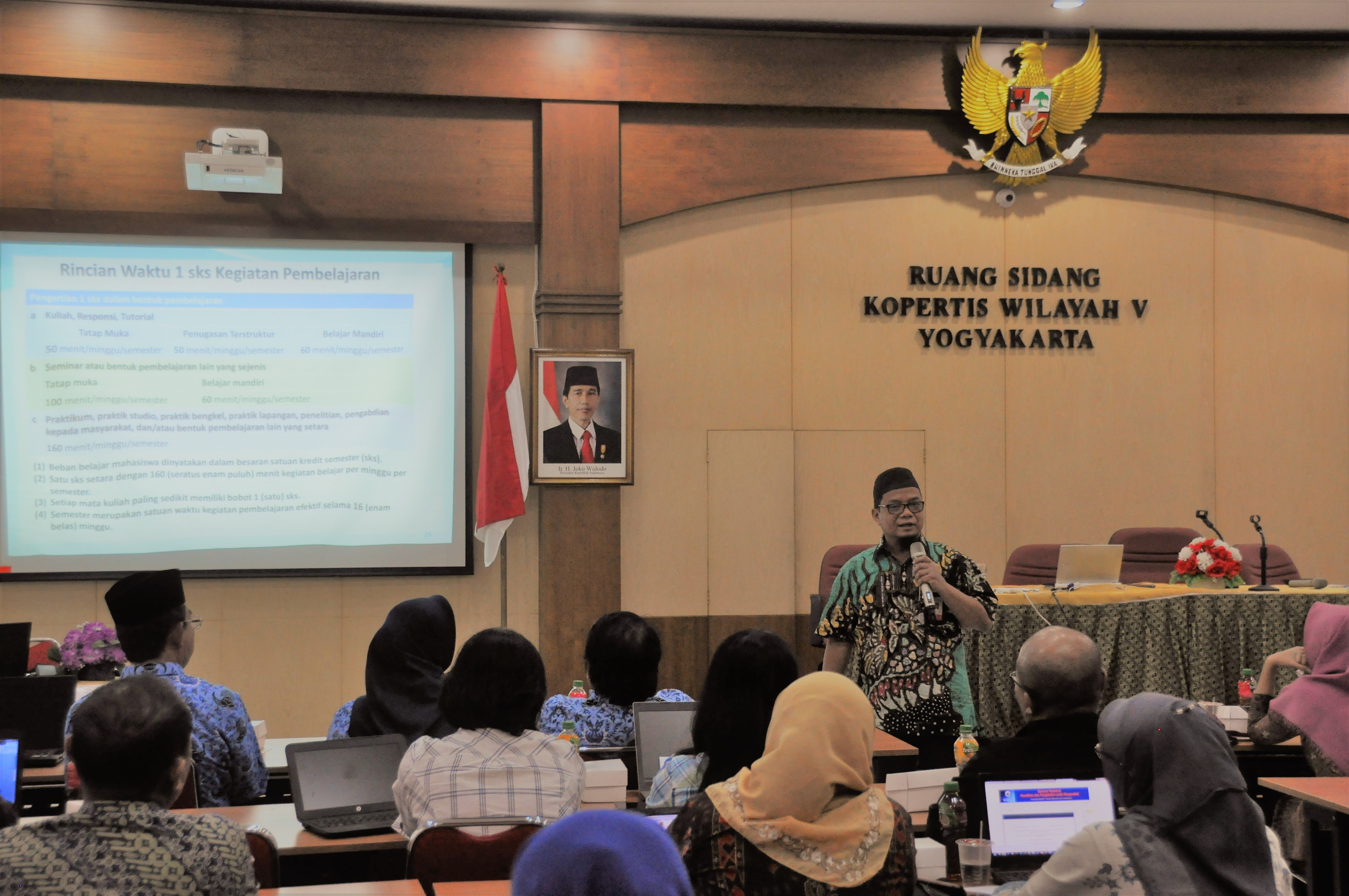 Workshop Jabatan Fungsional Dosen oleh KORPRI unit LLDIKTI Wilayah V Yogyakarta