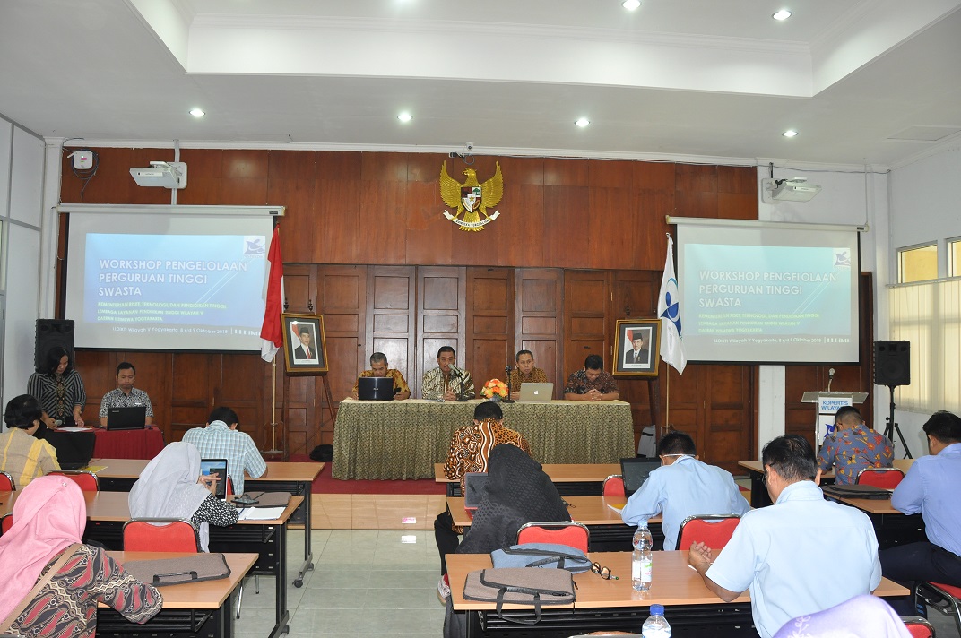 Workshop Pengelolaan PTS Tahun 2018