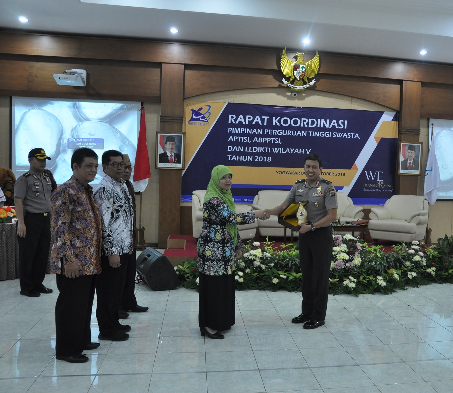 Rapat Koordinasi Pimpinan PTS, ABPPTSI, APTISI Wilayah V dan LLDIKTI Wilayah V Yogyakarta Periode ke 4 Tahun 2018