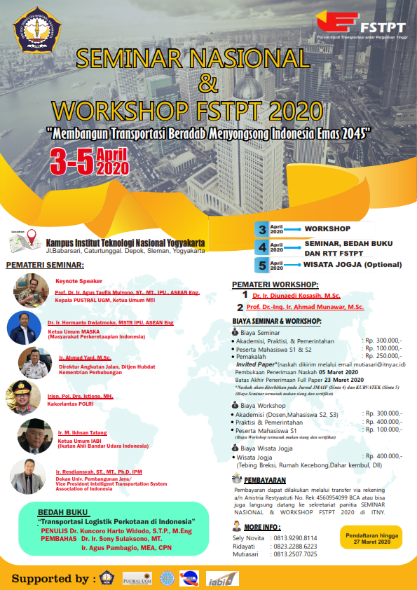 Seminar Nasional &amp; Workshop FSTPT 2020