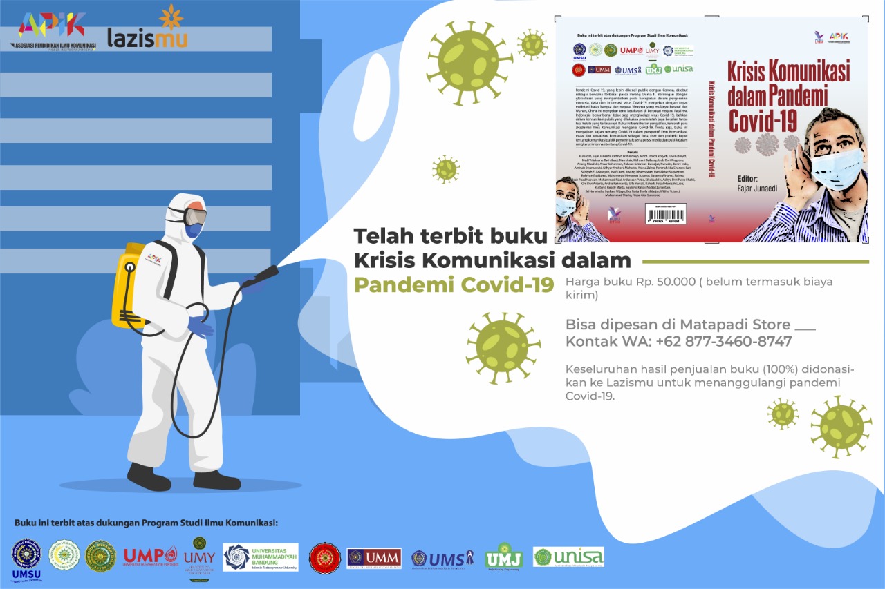 Prodi Ilmu Komunikasi UNISA YOGYAKARTA Rilis Buku Krisis Komunikasi dalam Pandemi Covid-19