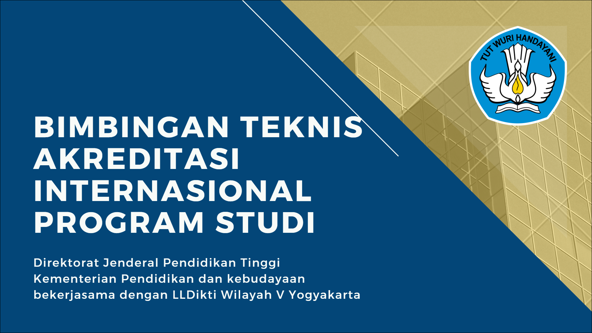 Pelaksanaan Bimbingan Teknis Akreditasi Internasional