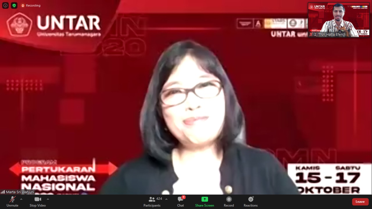 ITNY Ikuti Pertukaran Mahasiswa Nusantara 2020