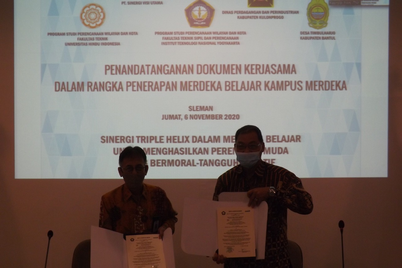 Songsong Merdeka Belajar, ITNY Jalin Kerja Sama Triple Helix