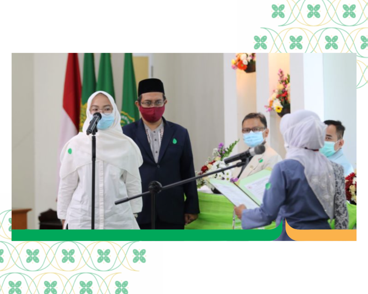 Di Masa Pandemi FIKes Unisa Yogya Laksanakan Pelantikan dan Sumpah