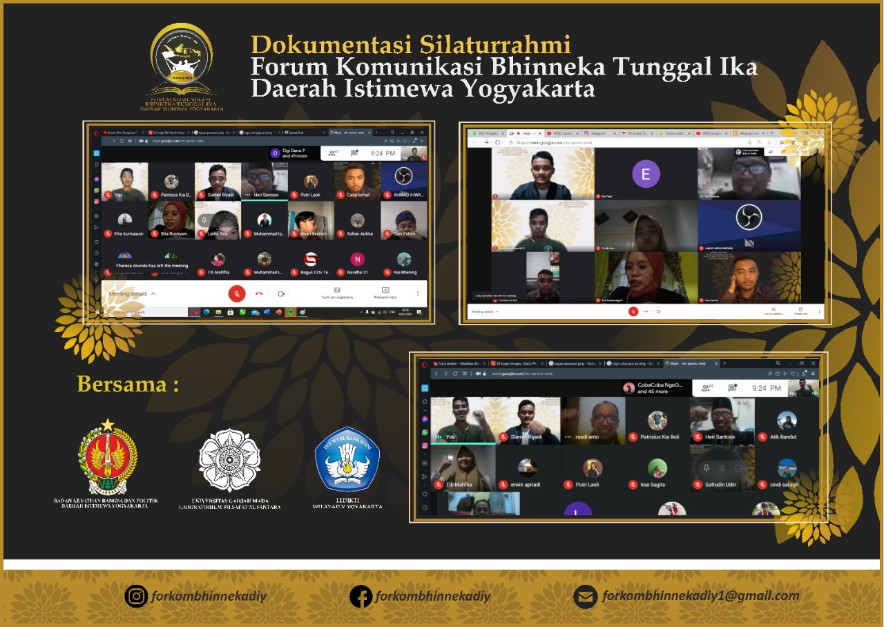 Silaturahmi Lintas Generasi Forum Komunikasi Bhinneka Tunggal Ika DIY 