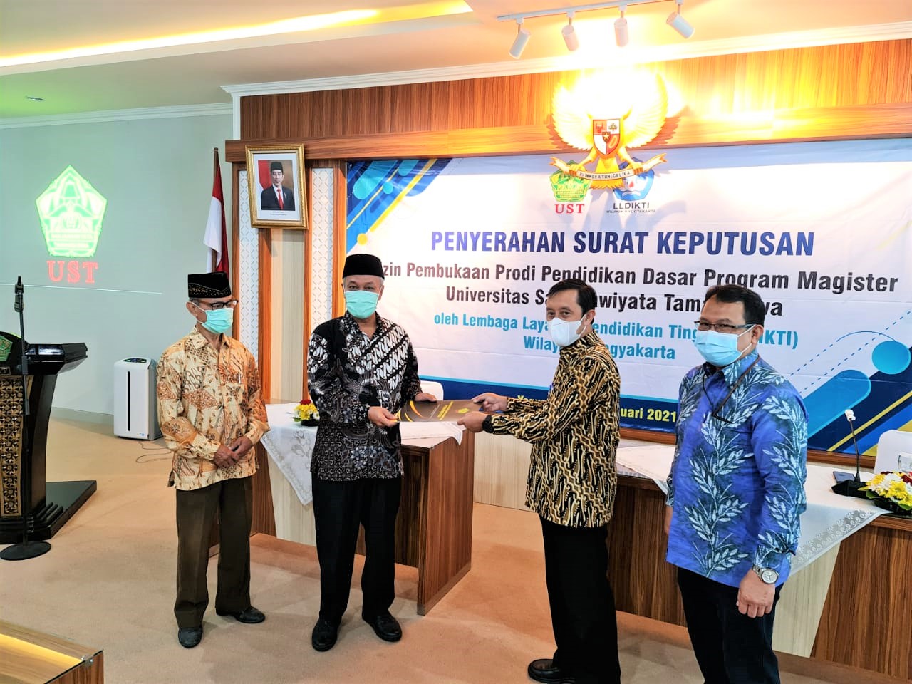 Prodi Pendidikan Dasar jenjang Magister Resmi dibuka di UST