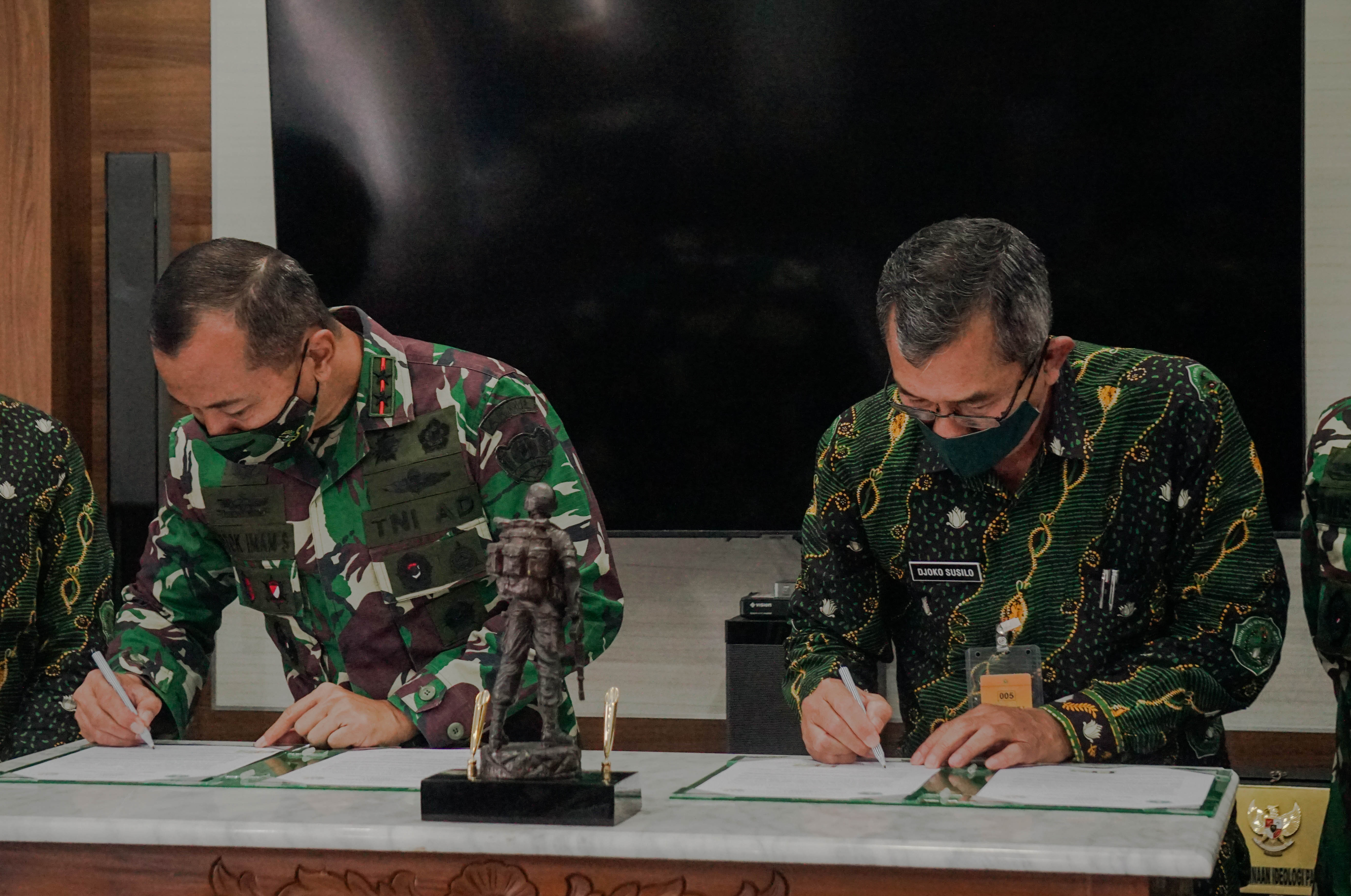 Perluas Sinergi, Unjaya Jalin Kerja Sama dengan Akademi Militer