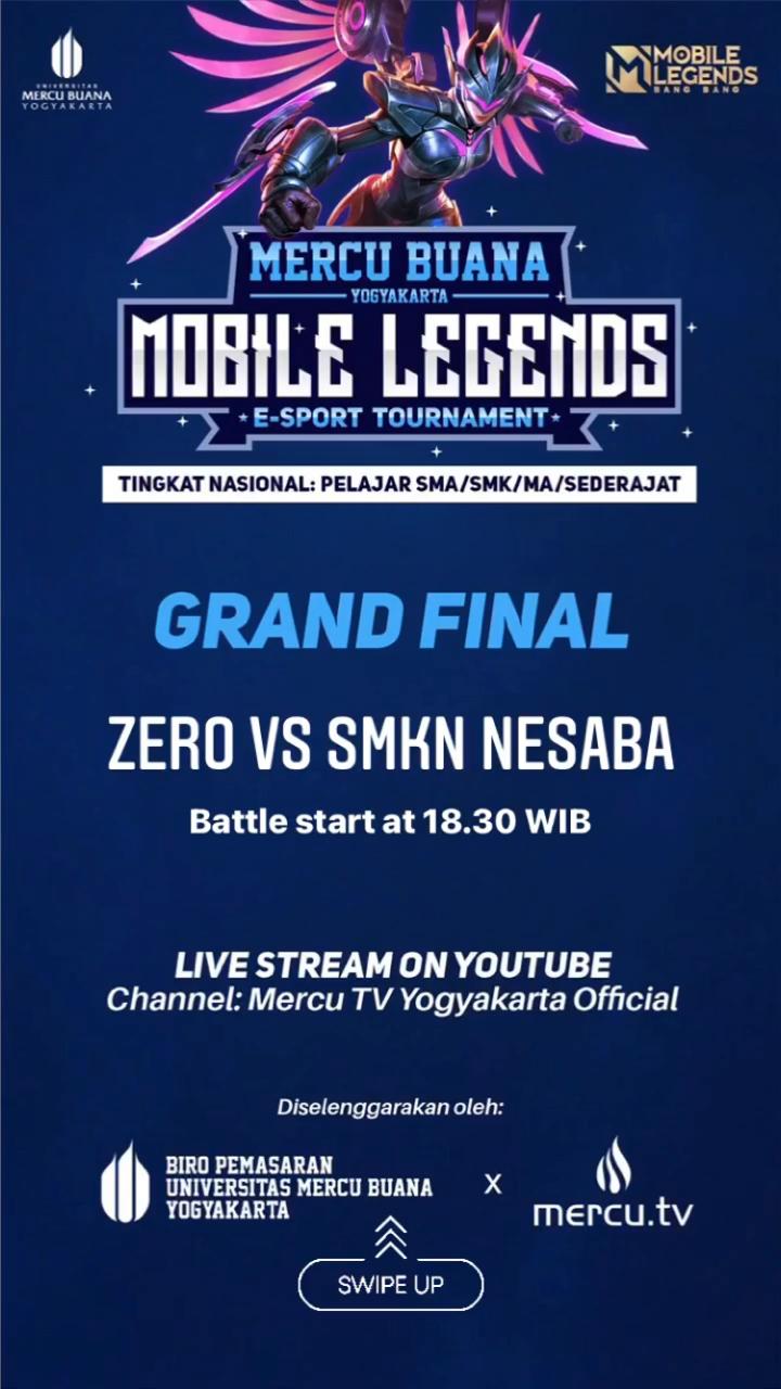 UMBY Selenggarakan Tournament E-Sport Mobile Legends 