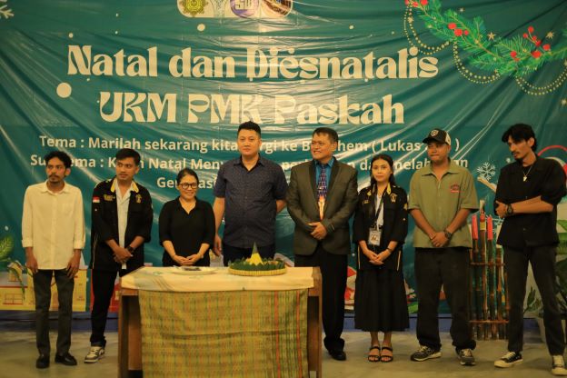 Perayaan Natal dan Dies Natalis UKM PMK Paskah Ke-31 di Universitas Widya Mataram