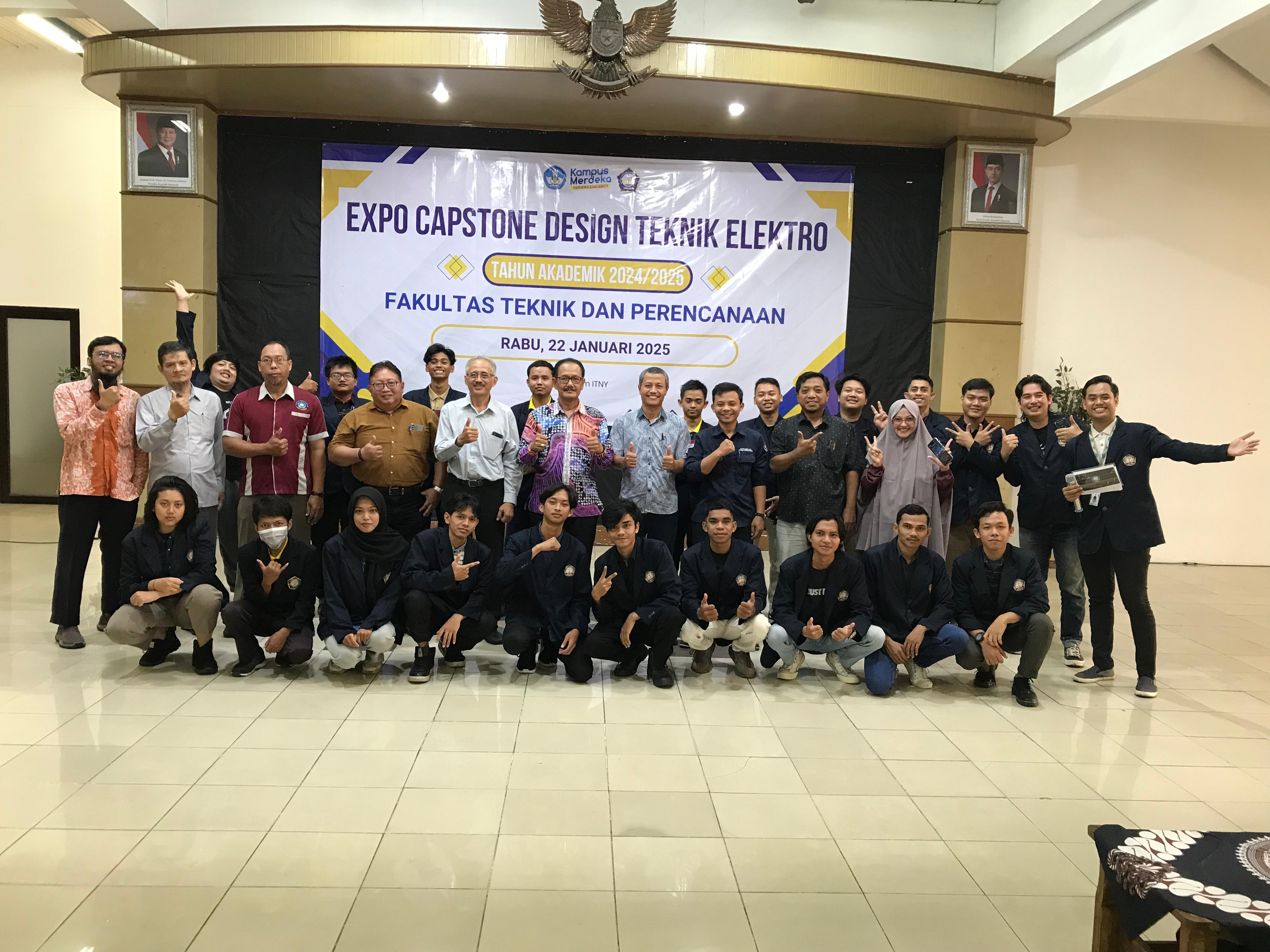 Expo Capstone Design Teknik Elektro ITNY: Ajang Peningkatan Softskill Mahasiswa
