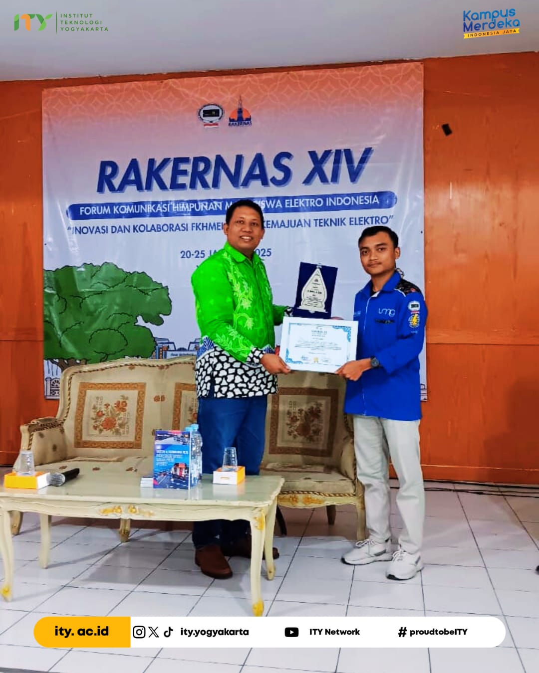 Dosen ITY Menjadi Narasumber dalam Seminar dan Rakernas FHKMEI XIV