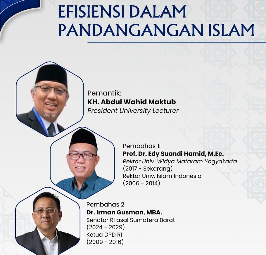 Prof. Edy: Meninjau Tantangan dan Solusi Efisiensi Nasional