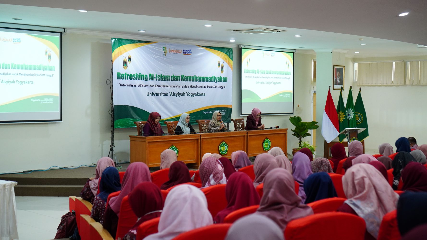 Perkuat Ideologi, UNISA Yogyakarta Cetak SDM Unggul Lewat Refreshing AIK