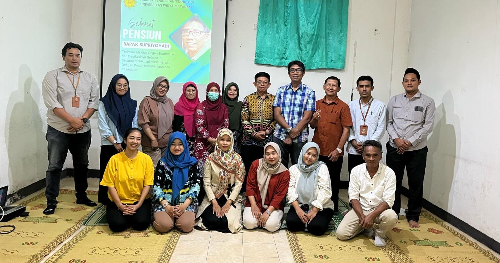 FST UWM Gelar Acara Pelepasan Purna Tugas Tenaga Kependidikan