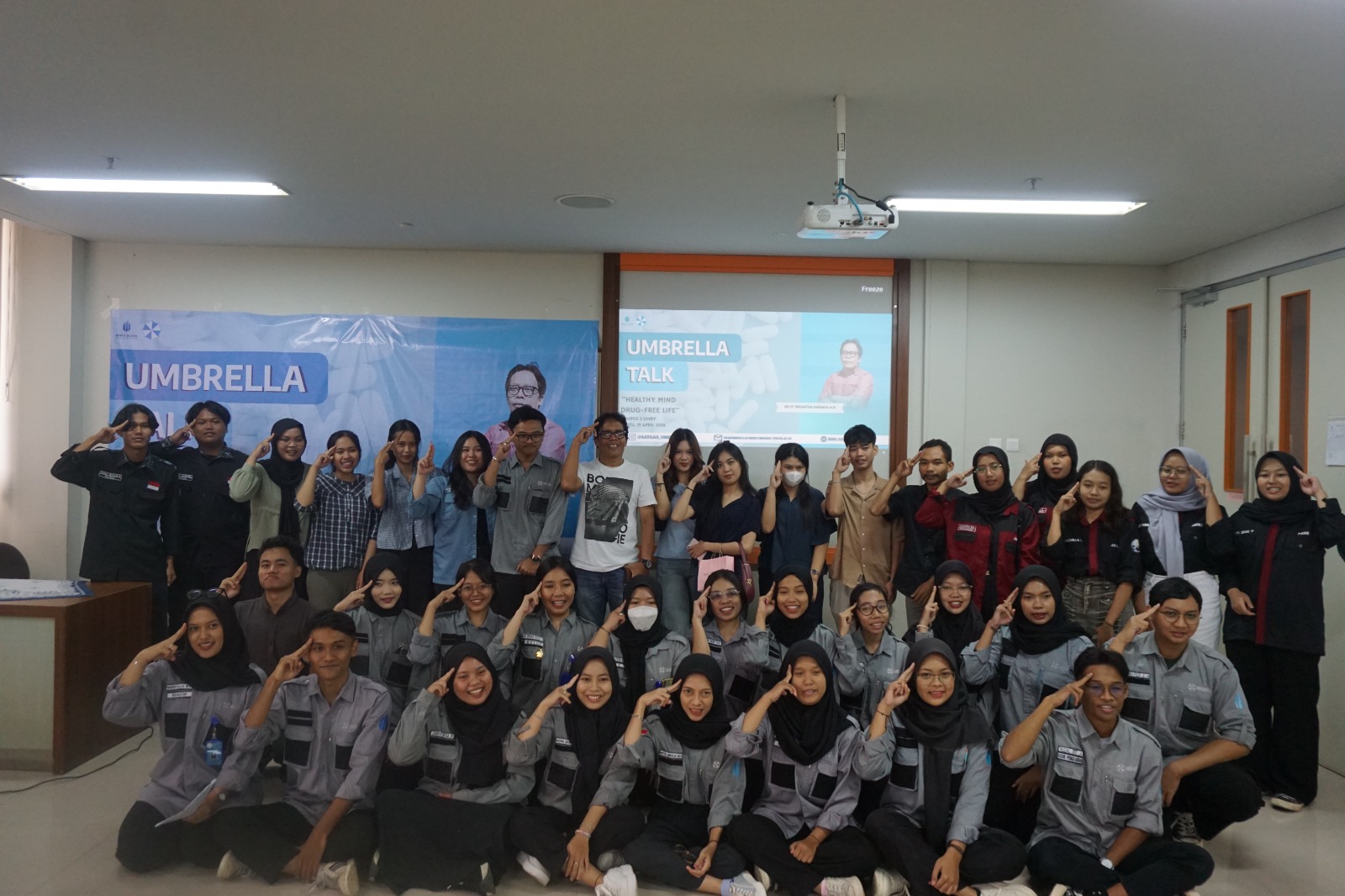 UKM Umbrella UMBY Sosialisasikan Pentingnya Cegah Narkoba dengan Multi Pendekatan
