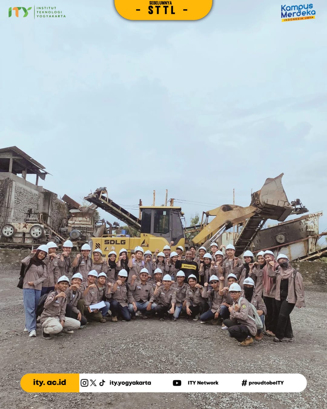 Kunjungan Industri HMTP ITY ke PT Amerta Giri Lestari