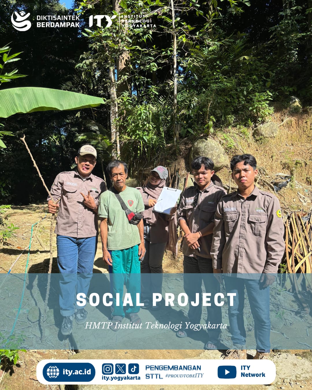 HMTP ITY Adakan Social project di Kalirejo, Kulon Progo Yogyakarta
