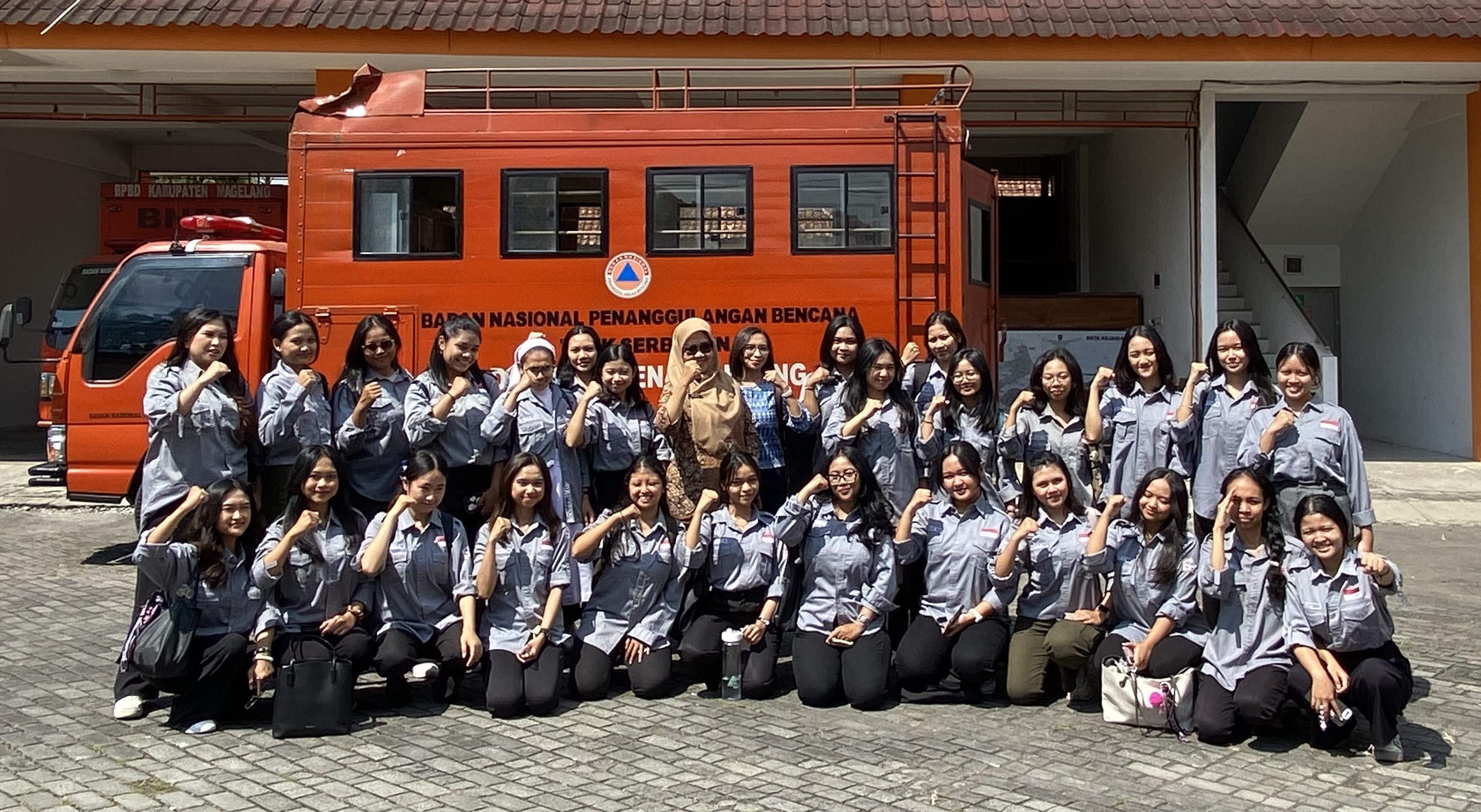 Mahasiswa Prodi Gizi STIKes Panti Rapih Yogyakarta  Dalami Manajemen Gizi Disaster di BPBD Kabupaten Magelang