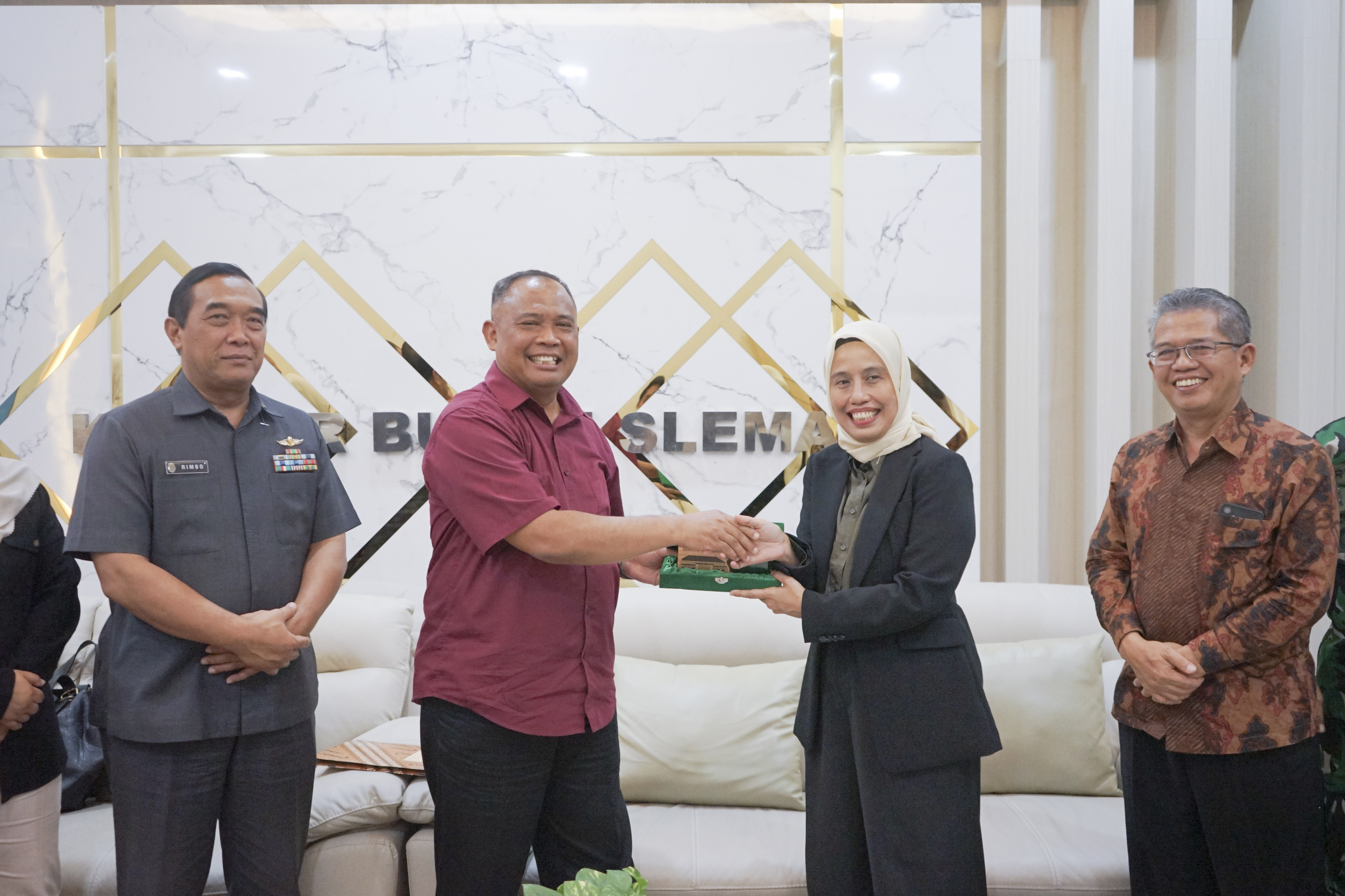 Unjaya Lakukan Audiensi dengan Bupati Sleman Membahas Fakultas Kedokteran