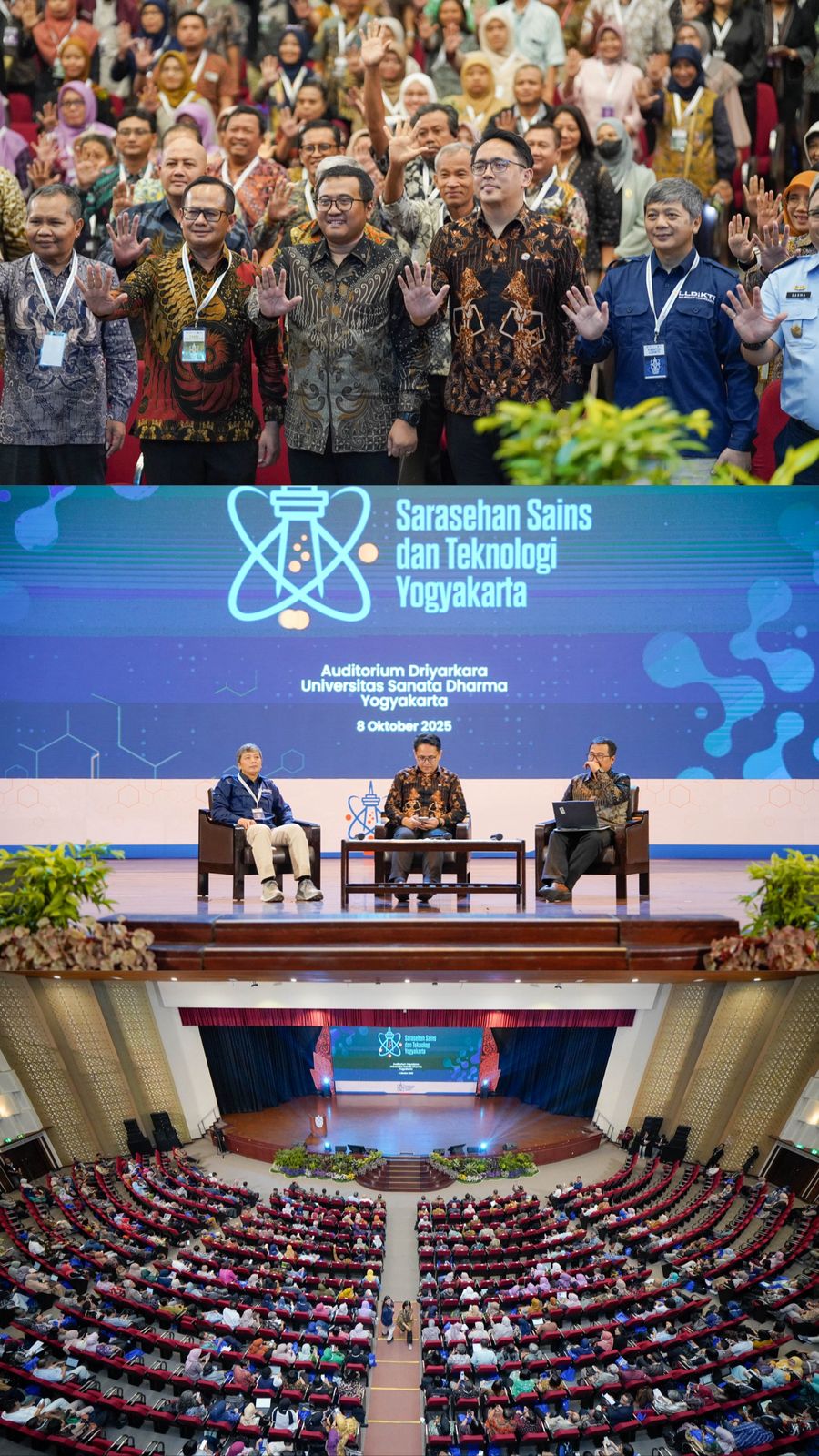 Sarasehan Sains dan Teknologi Yogyakarta: Saintis Perguruan Tinggi Sebagai Penggerak Pertumbuhan dan Pemerataan Ekonomi