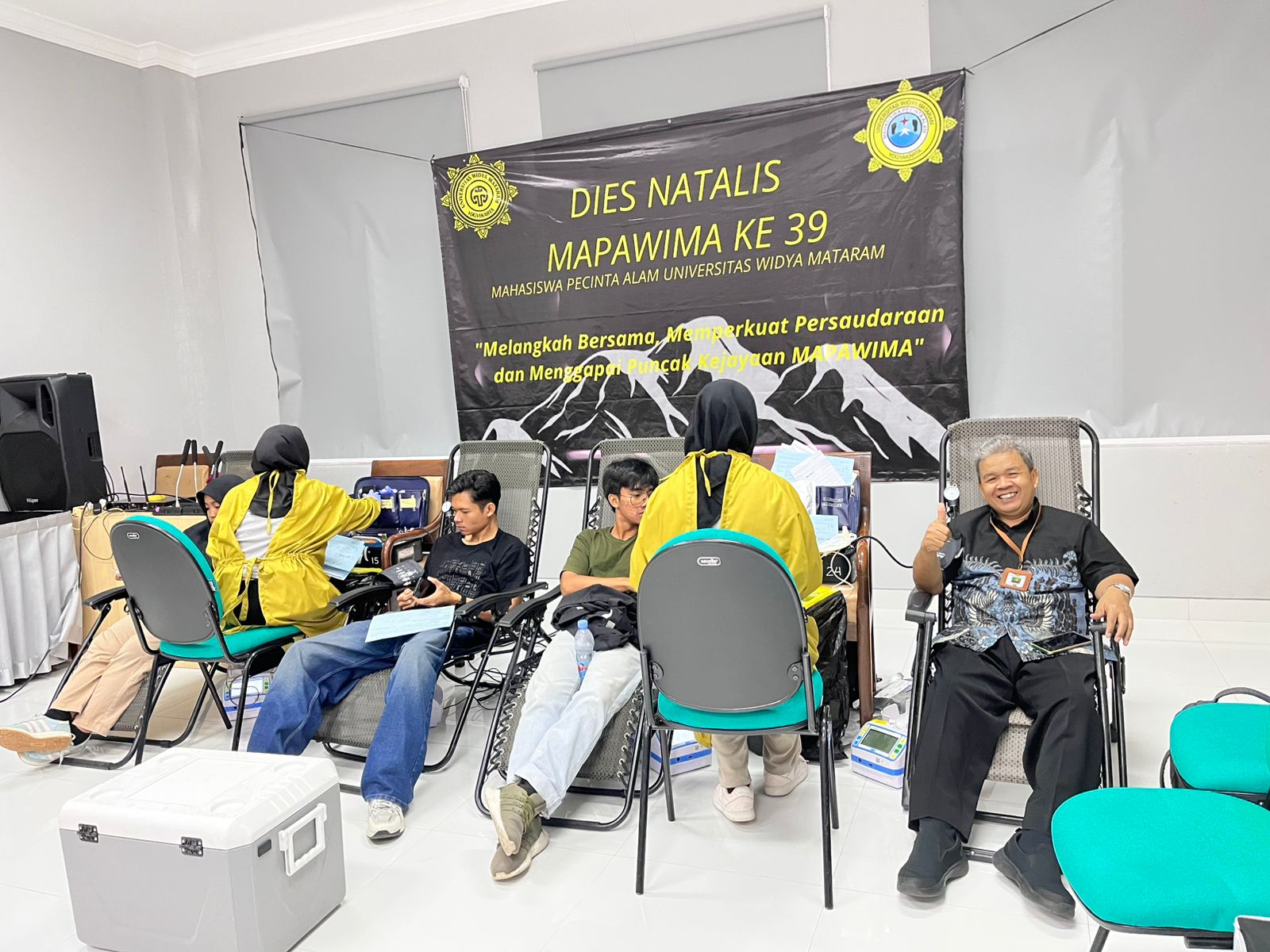UKM MAPAWIMA Gandeng PMI Kota Yogyakarta Gelar Donor Darah di UWM