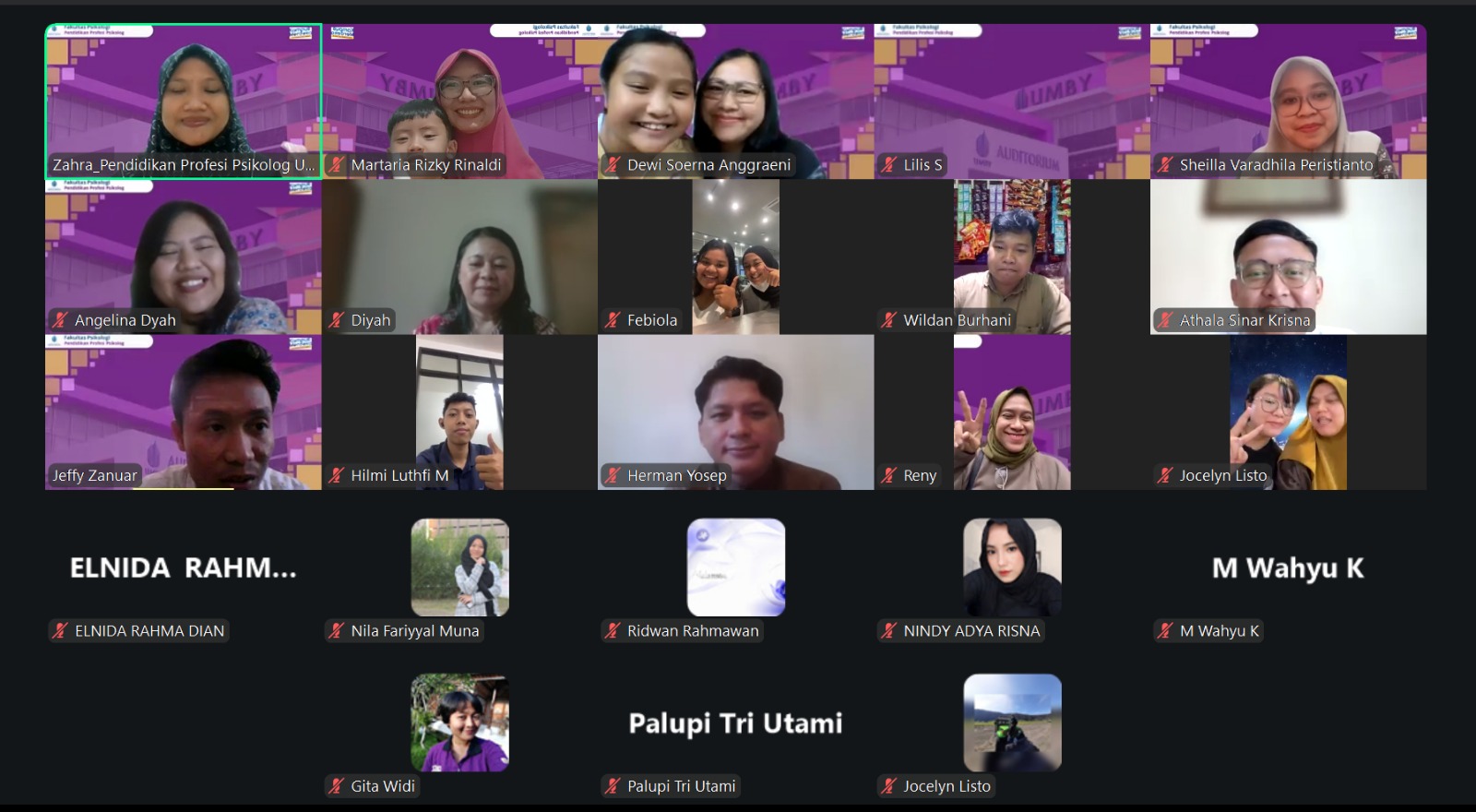 Perkuat Mutu Pendidikan Profesi, Fakultas Psikologi UMBY Gelar Temu Alumni Angkatan Pertama Psikolog Umum