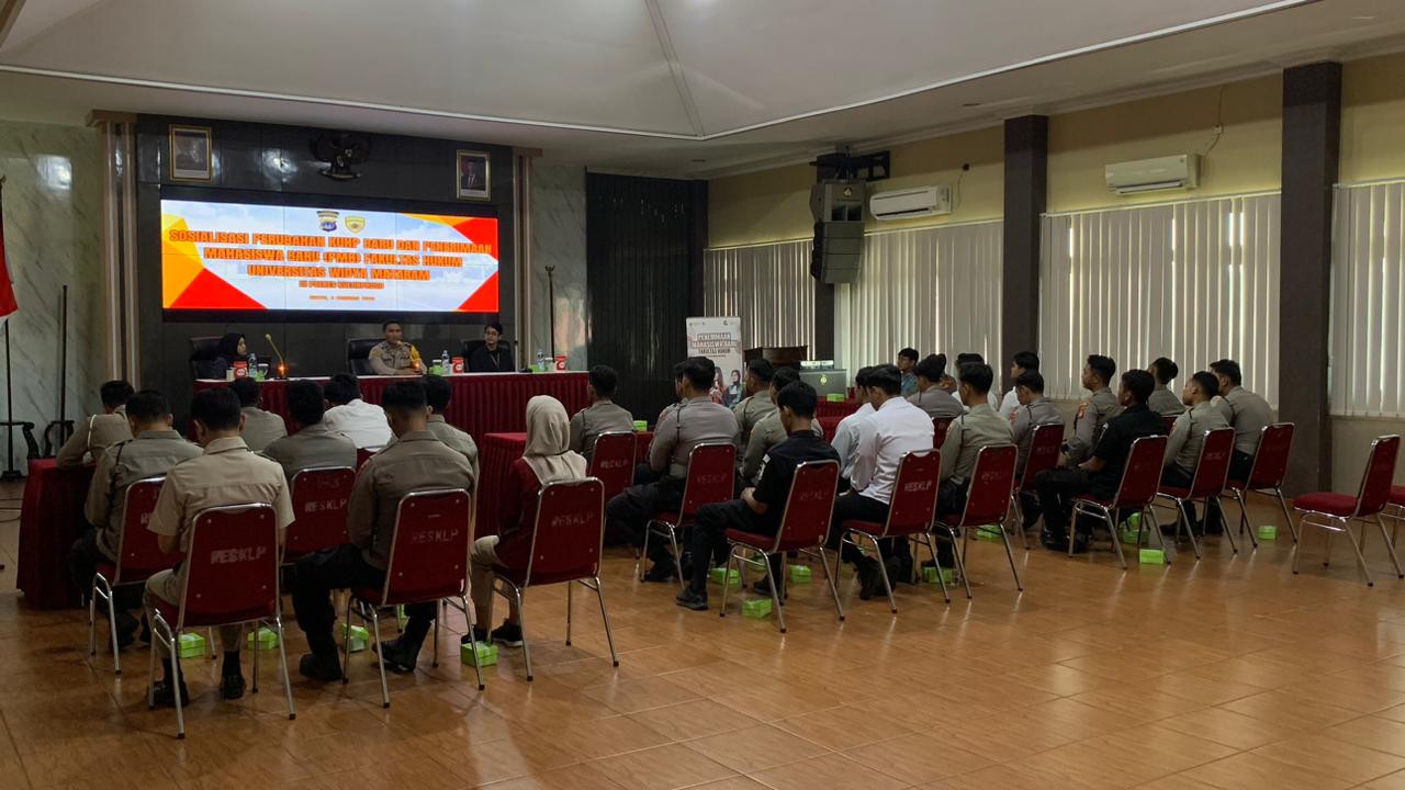 Fakultas Hukum UWM Sosialisasikan KUHP Baru dan PMB di Polres Kulonprogo