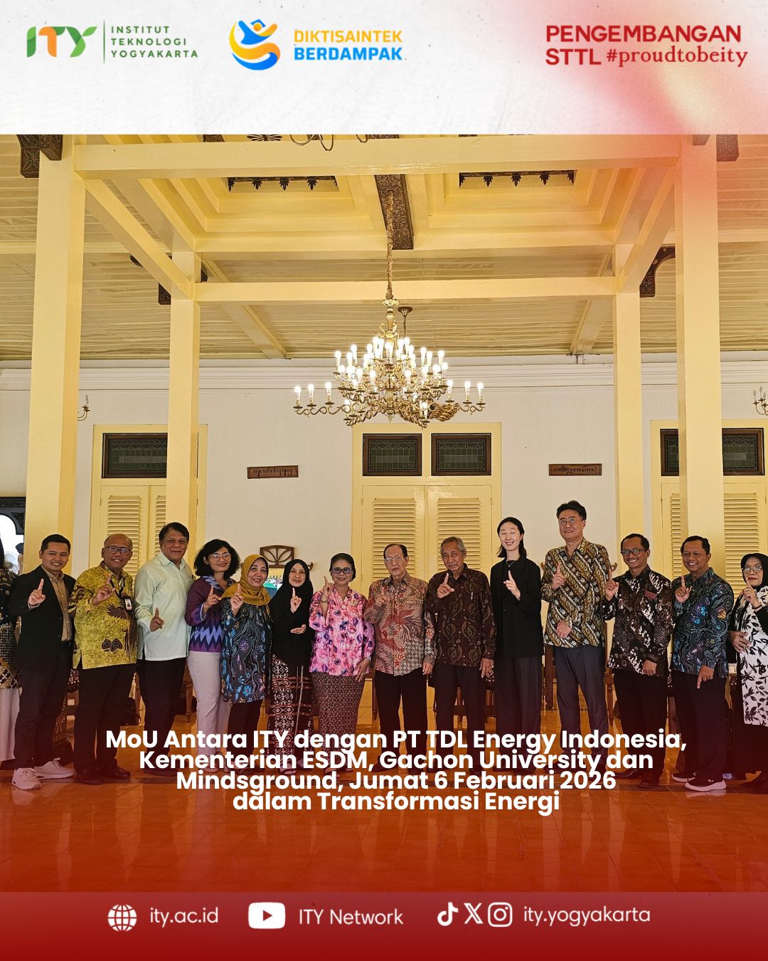 ITY Mengambil Peran dalam Upaya Transformasi Energi