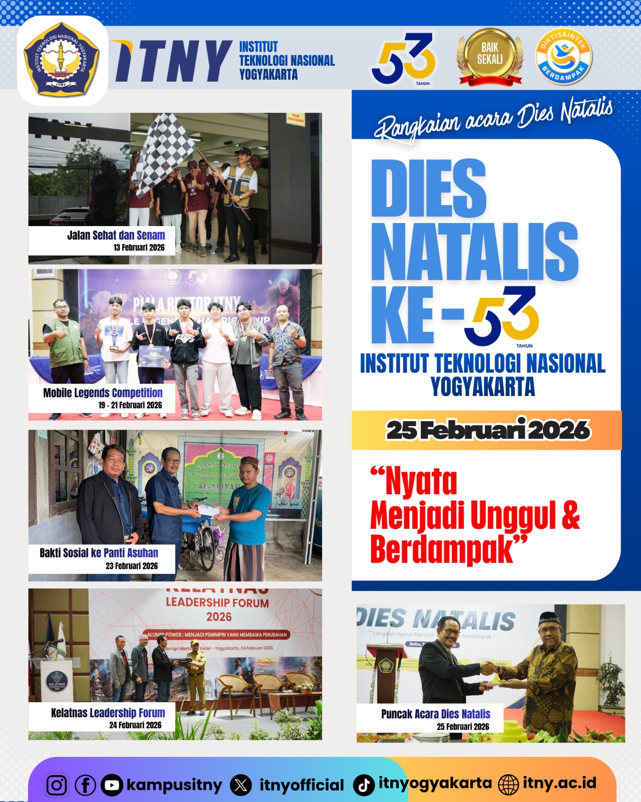 Rangkaian Dies Natalis ITNY ke 53