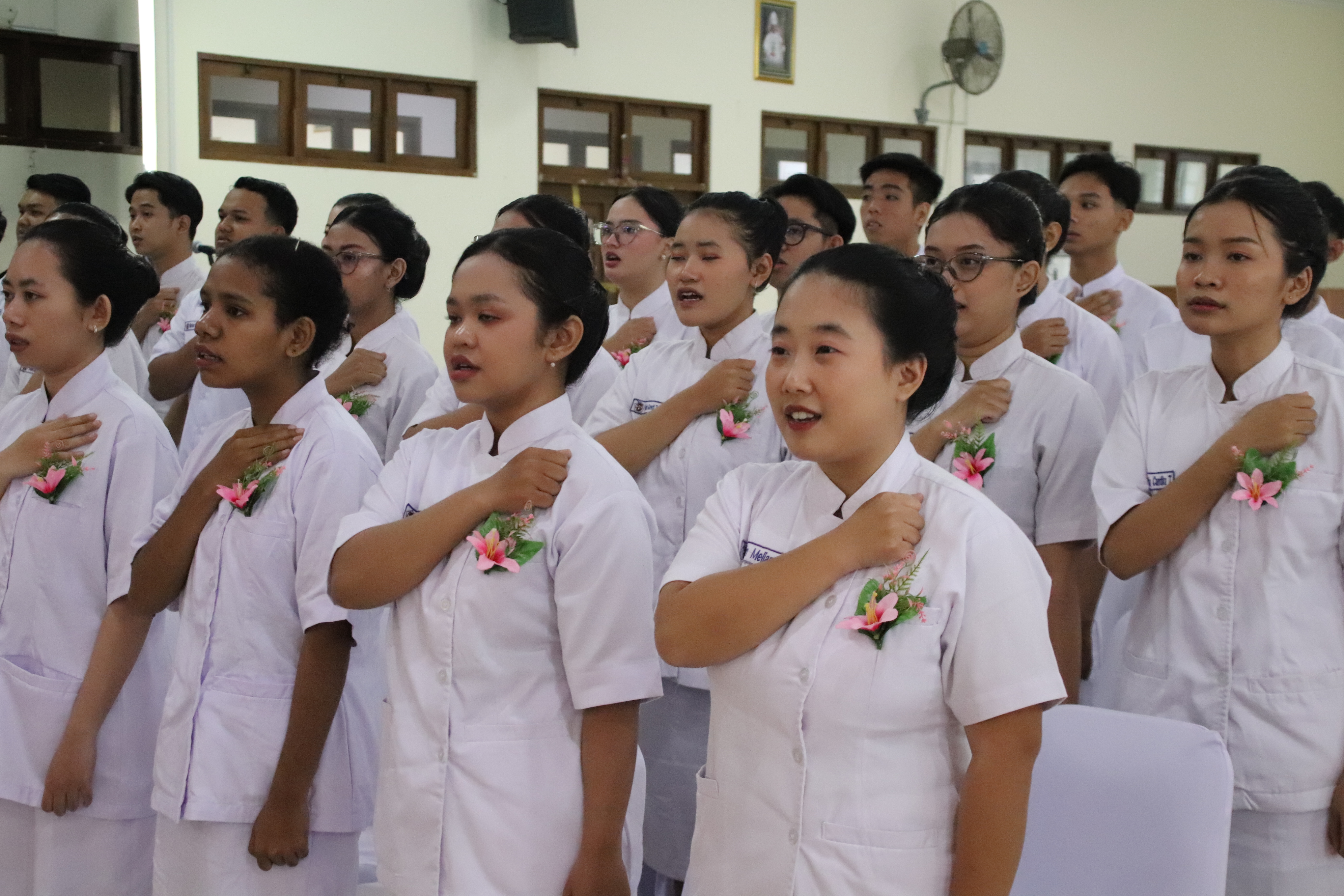 Angkat Janji Mahasiswa Keperawatan STIKes Panti Rapih: 73 Mahasiswa Keperawatan Siap Menjalani Praktik Klinik