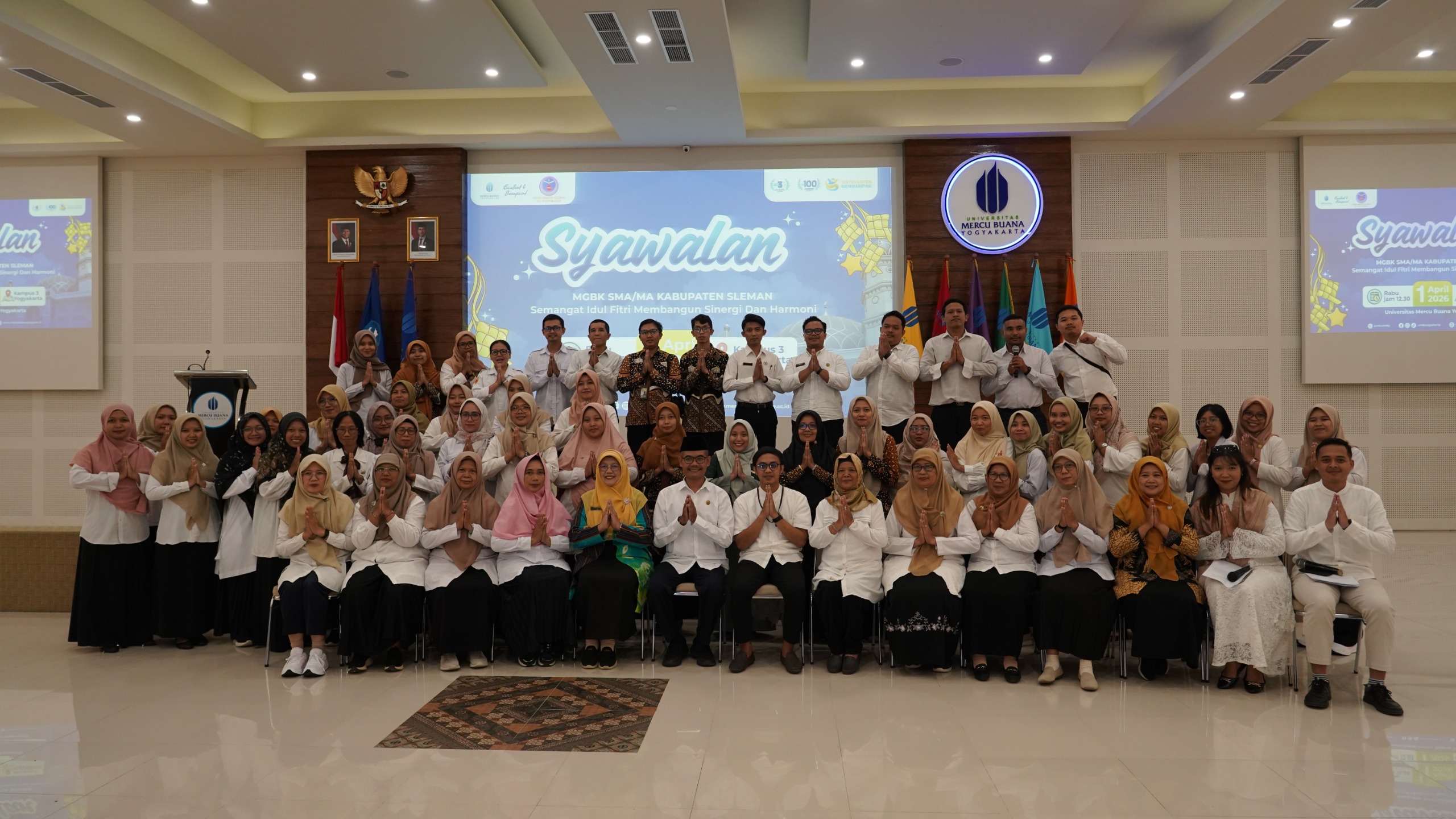 UMBY Gelar Syawalan Bersama MGBK SMA/MA Sleman, Perkuat Sinergi dan Harmoni Pendidikan