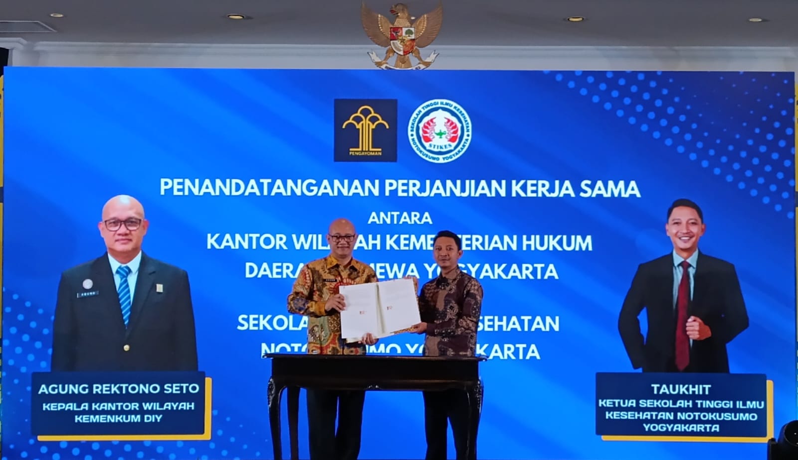 STIKES Notokusumo Yogyakarta Perkuat Pelindungan Kekayaan Intelektual melalui PKS bersama Kanwil Kementerian Hukum DIY