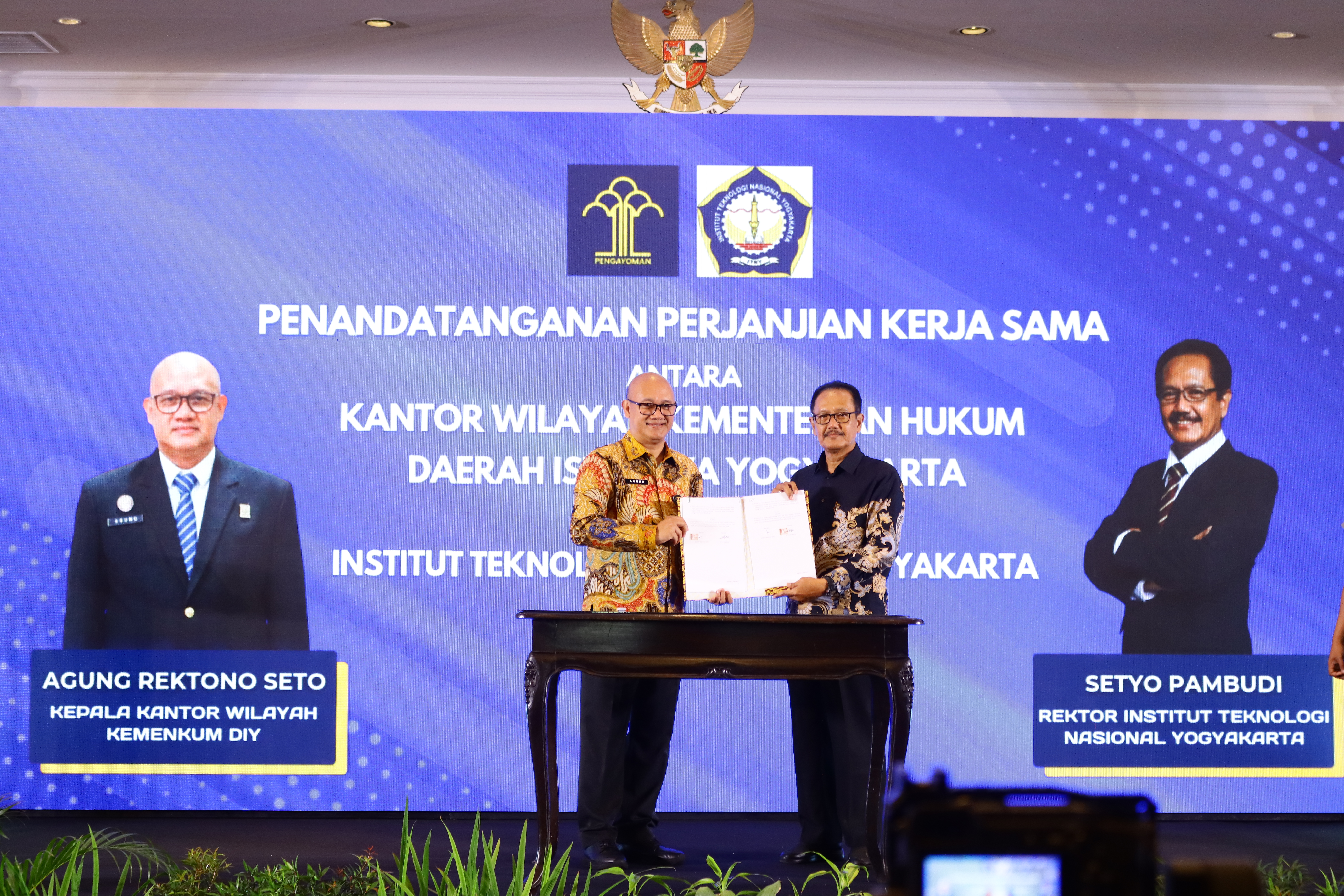 ITNY dan Kementerian Hukum DIY Perkuat Sinergi Pembentukan Sentra Kekayaan Intelektual