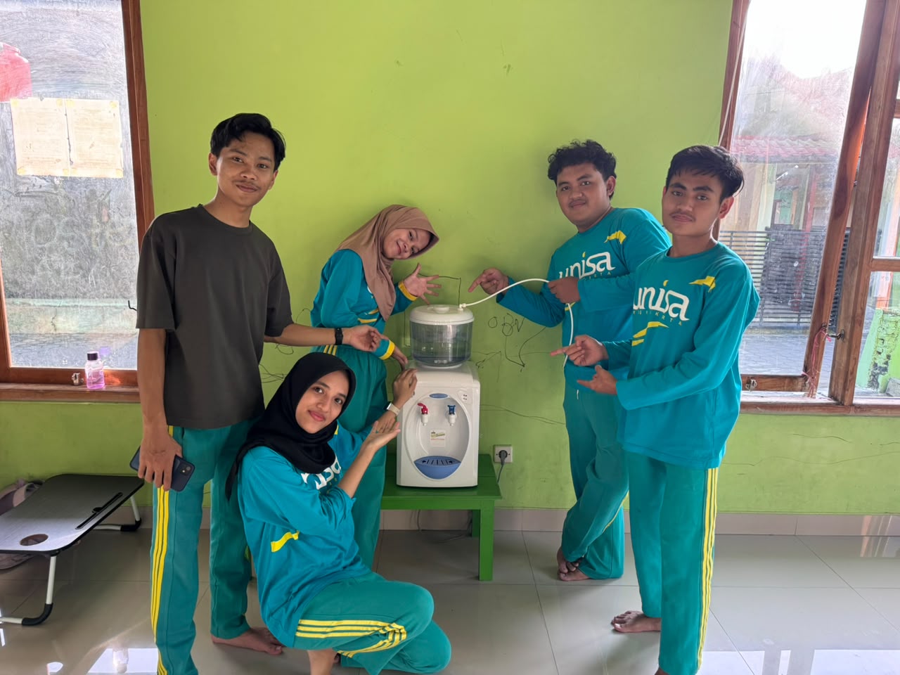Wujud Fikih Hijau, Mahasiswa UNISA Yogyakarta Perluas Akses Air Bersih RO di Karanganyar