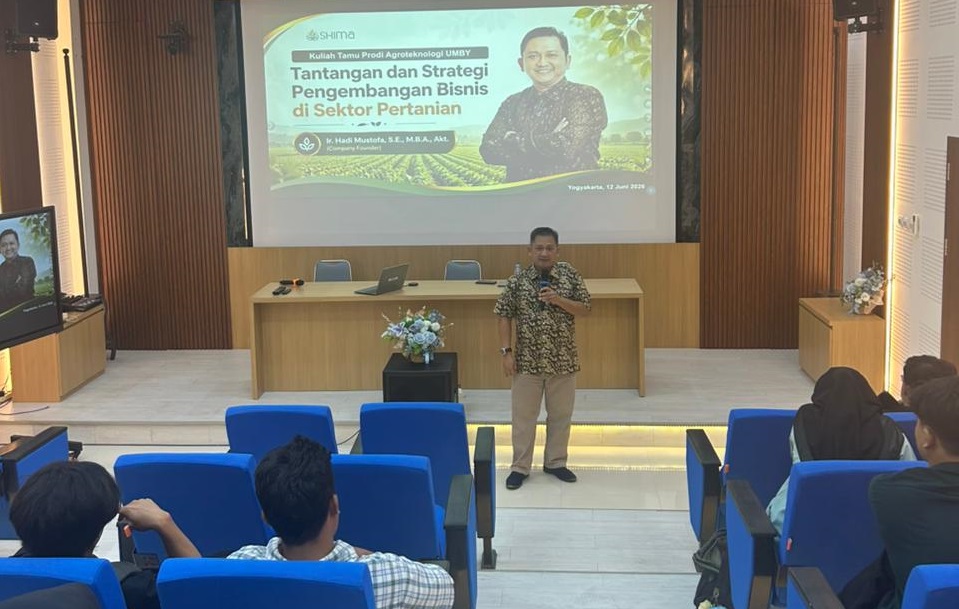 Agroteknologi UMBY Gandeng Direktur PT SHIMA, Persiapkan Mahasiswa Hadapi Tantangan Agrobisnis