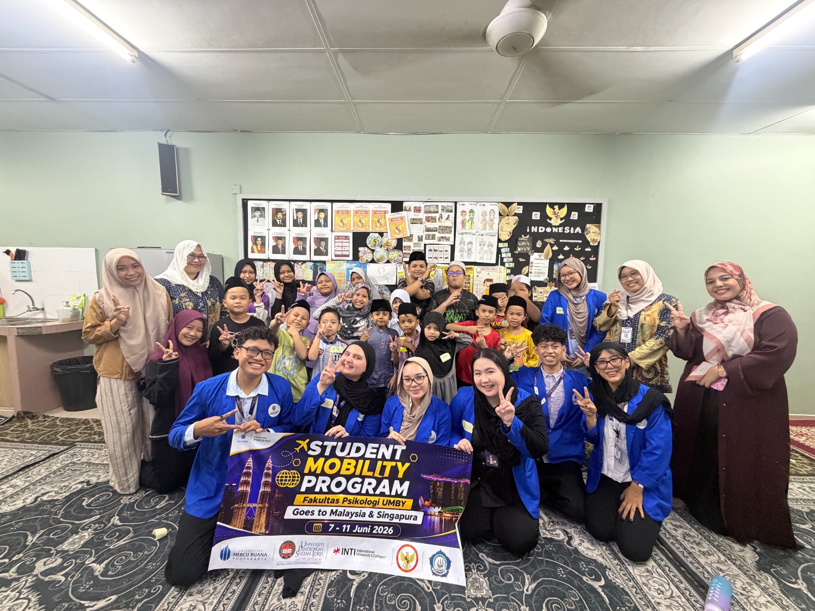 Student Mobility Psikologi UMBY: Padukan Misi Akademik dan Kepedulian Pendidikan Anak Migran