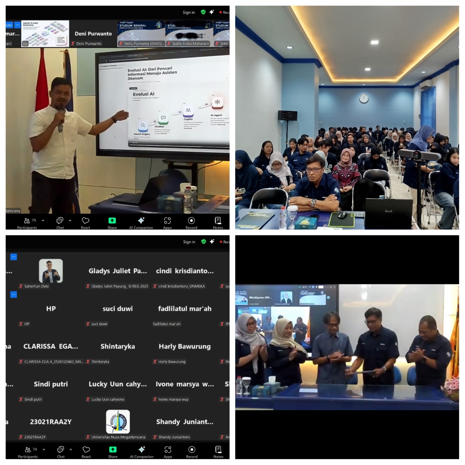 STUDIUM GENERAL UNMEKA SEMESTER GENAP TA. 2025/2026