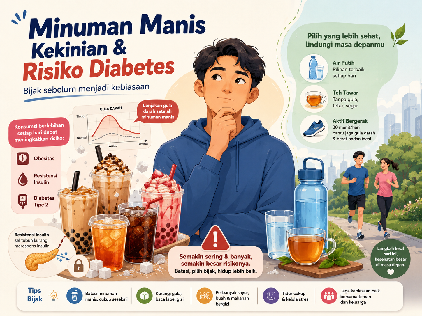 Minuman Manis Kekinian Tingkatkan Risiko Diabetes Usia Muda, Dosen UAA Ingatkan Bijak Konsumsi Gula