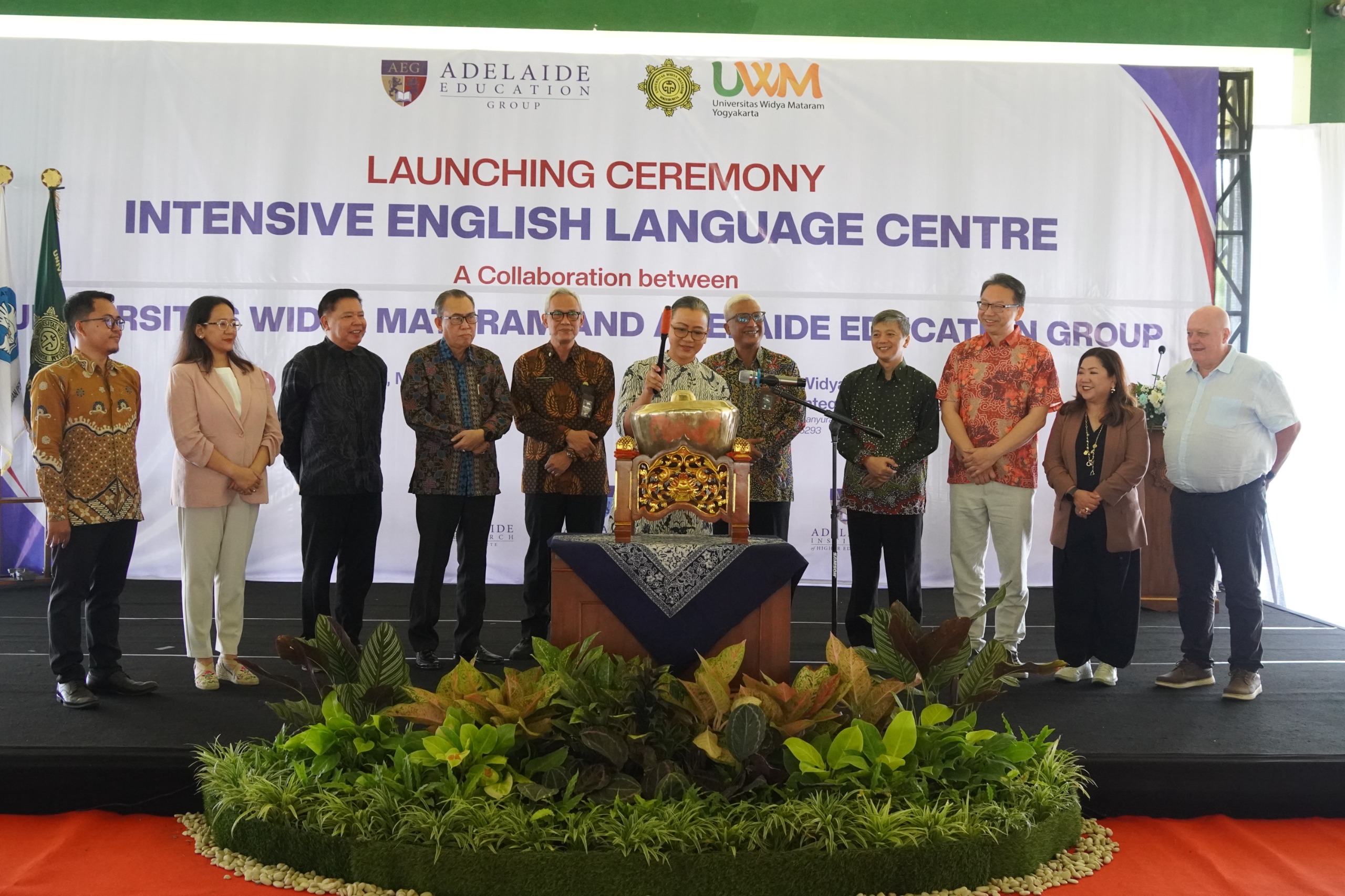 UWM Resmikan Intensive English Language Center, Perkuat Akses Pendidikan Bertaraf Internasional