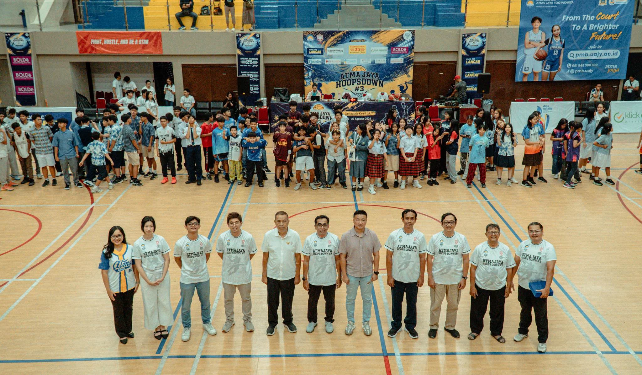 UAJY GELAR KOMPETISI BASKET HOOPSDOWN #3 DALAM RANGKA DIES NATALIS KE-61