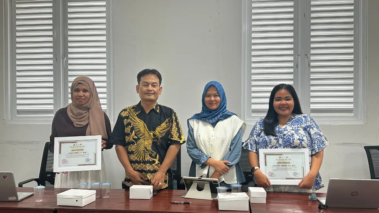 Fakultas Hukum UWM Dorong Produktivitas Riset Dosen melalui Workshop Penulisan Proposal Penelitian dan Publikasi Ilmiah
