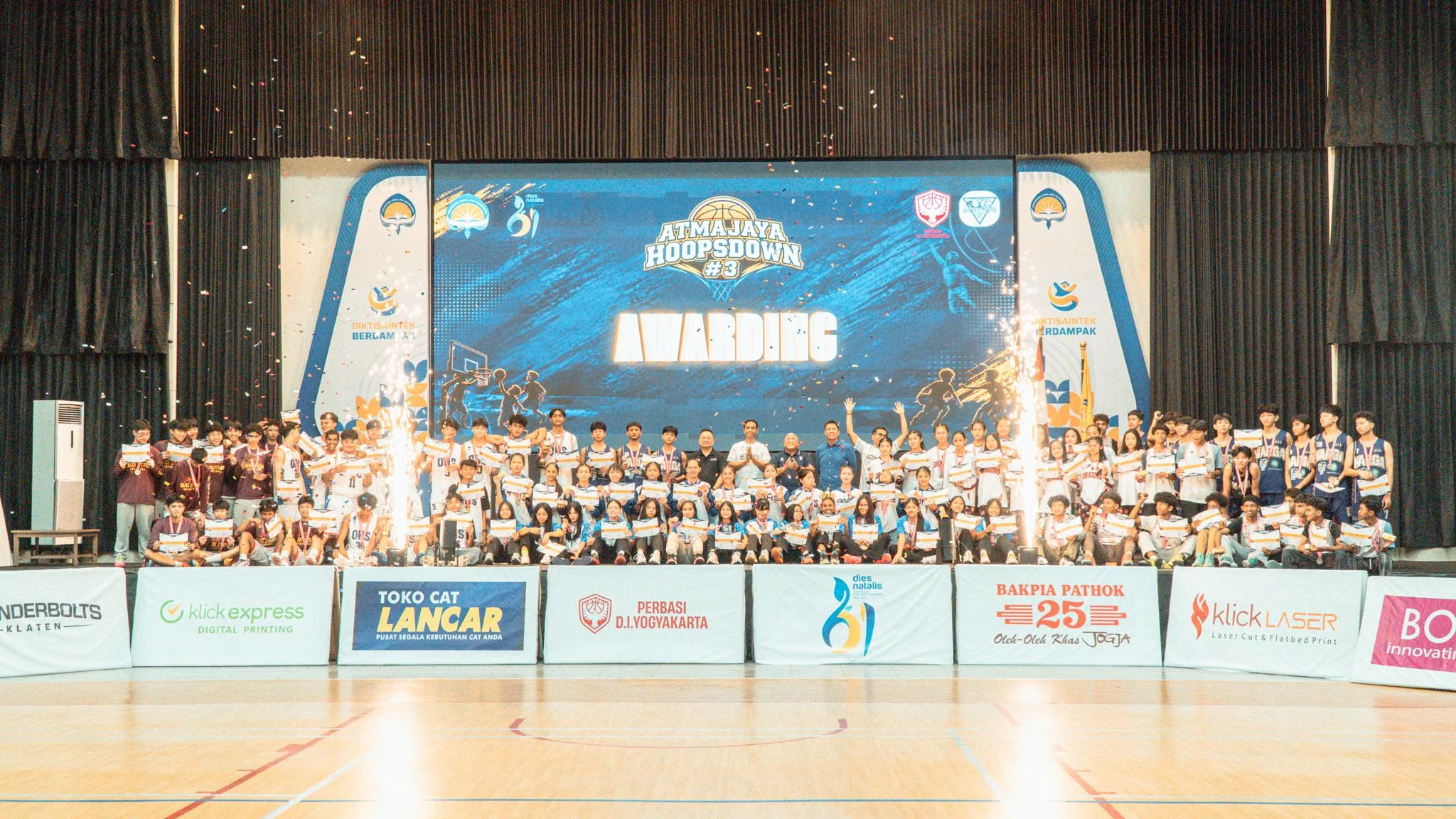 HOOPSDOWN #3 UAJY JADI AJANG KOMPETISI DAN PEMBINAAN KARAKTER GENERASI MUDA