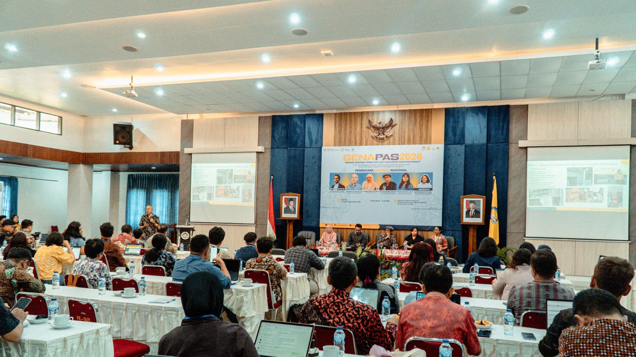 SENAPAS UAJY 2026 DORONG HILIRISASI RISET DAN PENGABDIAN BAGI MASYARAKAT DAN LINGKUNGAN