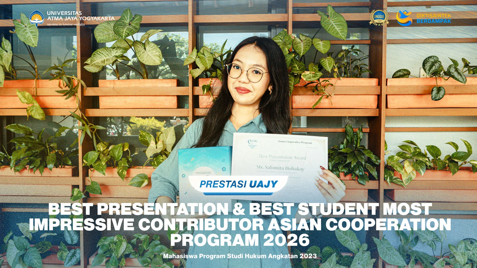 Mahasiswa UAJY Raih Dua Penghargaan di ACP International Field Study 2026