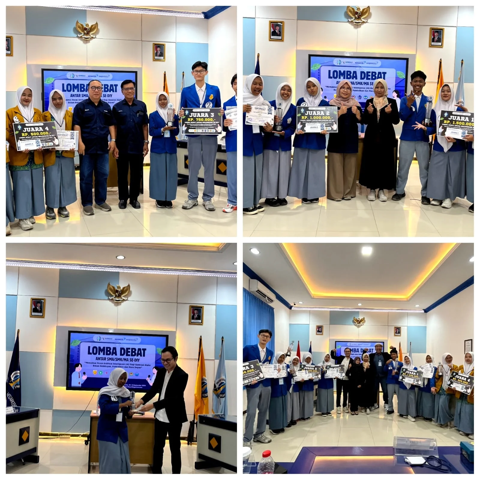 UNMEKA Sukses Gelar Lomba Debat Antar SMA/SMK se-DIY 2026