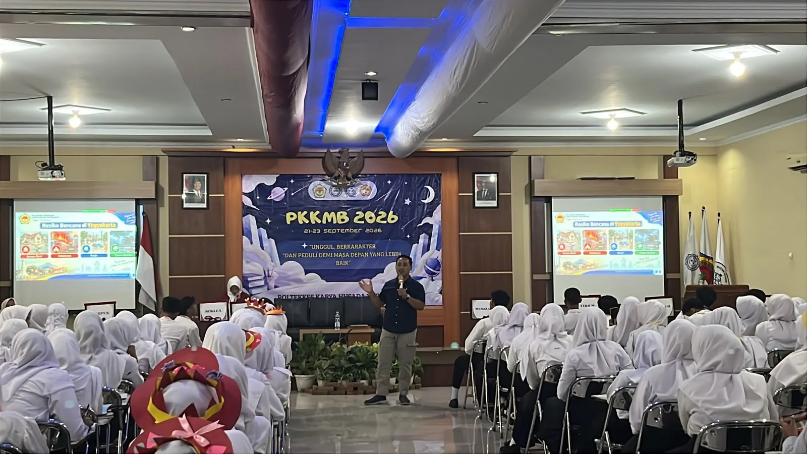 PKKMB Poltekkes Karya Husada Yogyakarta Bekali Mahasiswa Baru dengan Kesiapsiagaan Bencana