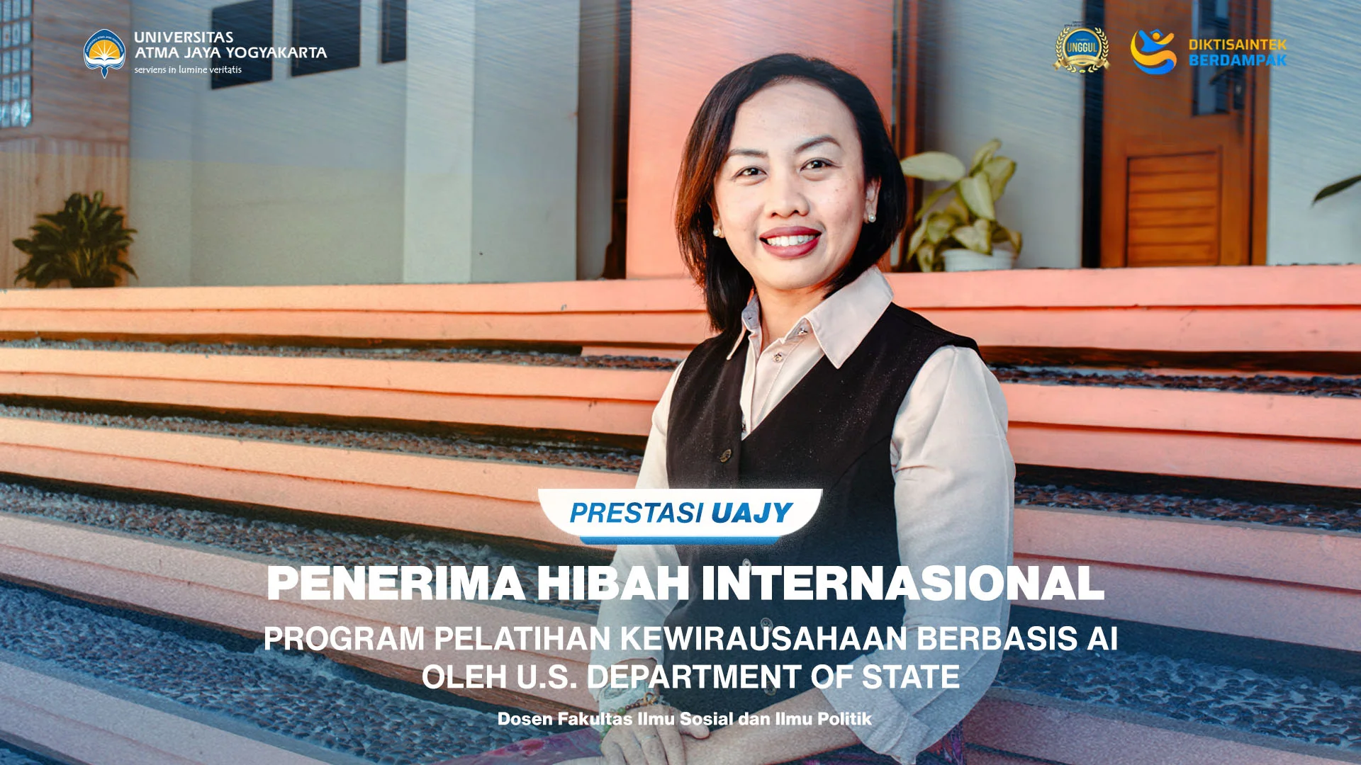 Dosen UAJY Raih Hibah Internasional AEIF 2026 untuk Kembangkan Kewirausahaan Berbasis AI 