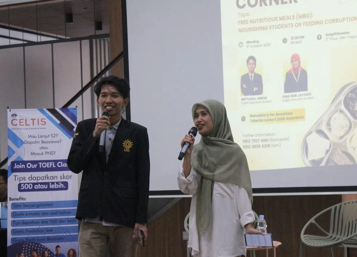Semangat Inklusi dalam Belajar Bahasa Inggris, English Conversation Corner UNU Jogja Libatkan Mahasiswa Disabilitas